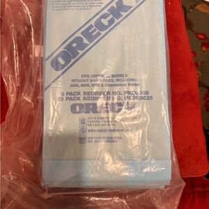 Oreck Replacement Vacuum Bags - Blue (Pack) 2 packs  of 25